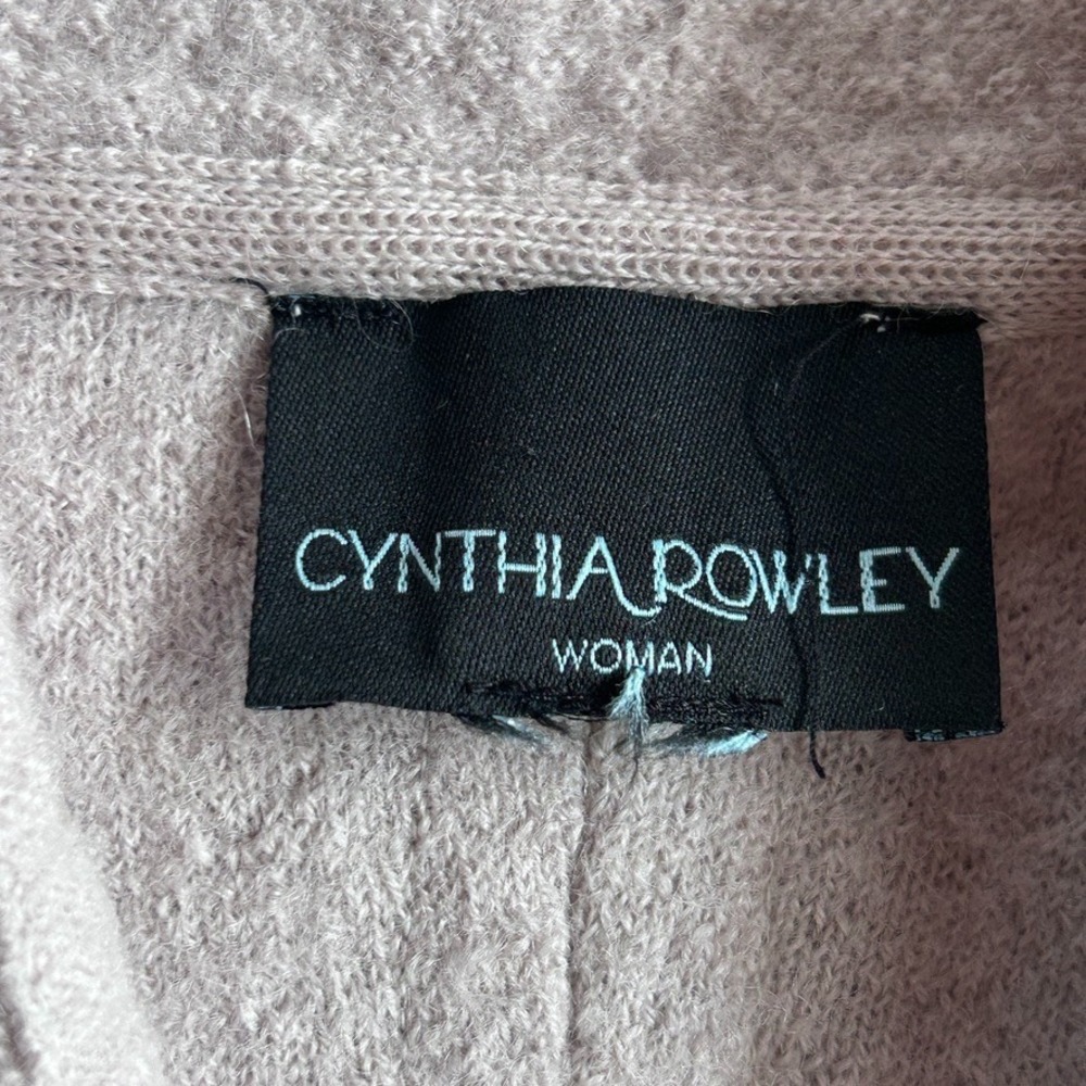 Cynthia Rowley Wool Oversized Cardigan Sweater Womens M L Lagenlook Art to Wear - Picture 13 of 13